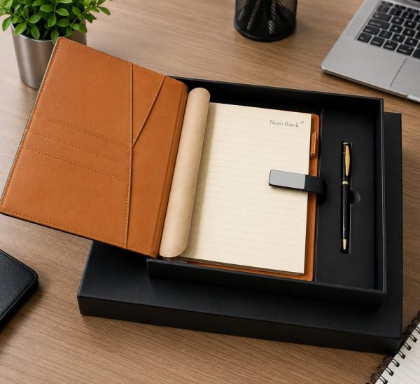 Executive Office Notebook Gift Box (A5 Size)